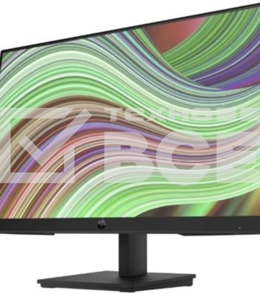 Монитор 23.8' HP P24v G5 VA 1920x1080, 75 Гц, 5 мс, 16:9, 250 кд/м², VGA, HDMI 1.4, HDR10, черный