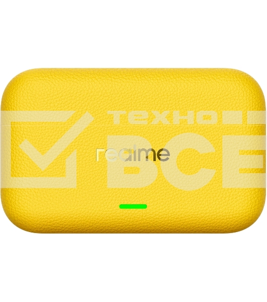 Гарнитура внутриканальные Realme Buds T500 Pro желтый беспроводные Bluetooth в ушной раковине