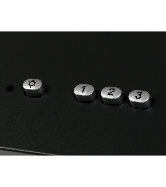 Вытяжка наклонная Elikor Рубин 60П-650-К3Д черный, 60 см, 650 куб. м/ч, 56 дБ