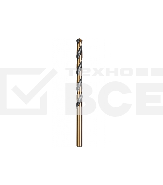 Сверло по металлу KRAFTOOL COBALT 4.0 х75мм, HSS-Co(8%), сталь М42(S2-10-1-8)