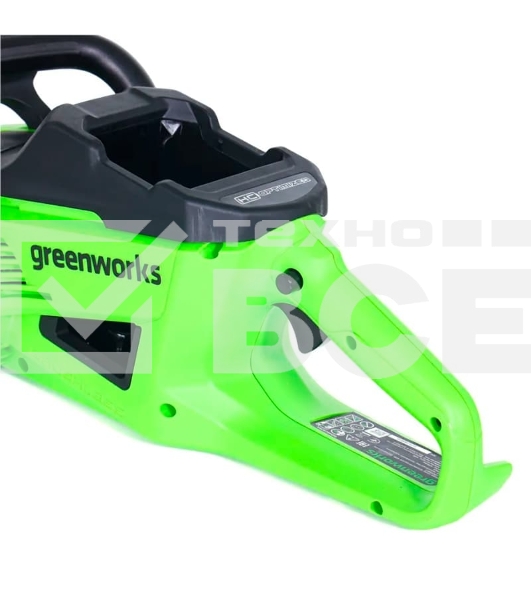 Цепная пила аккумуляторная GreenWorks GD40CS20X, 40V, 40 см, 2000 Вт, бесщеточная, без АКБ и ЗУ (2008807)
