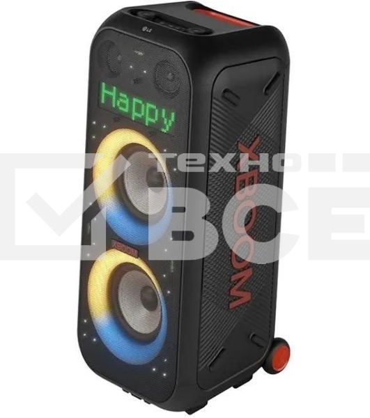 Минисистема LG XBOOM XL9T черный/красный 1000Вт USB BT