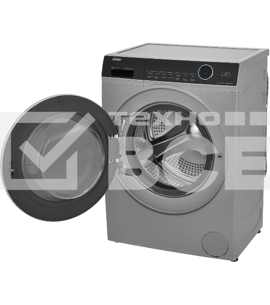 Стиральная машина Haier HW80-B14979S серебристый, загрузка фронтальная 8 кг, 1400 об/мин, класс: A+++