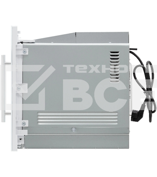 Микроволновая печь встраиваемая Krona RIFLESSO 60 WH V2 белое стекло, 25 л, 900 Вт, переключатели - сенсор