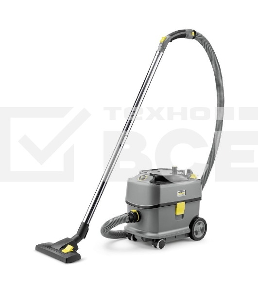 Пылесос Karcher T 10/1 серый/черный, 585 Вт, уборка сухая, пылесборник мешок/контейнер, 10 л