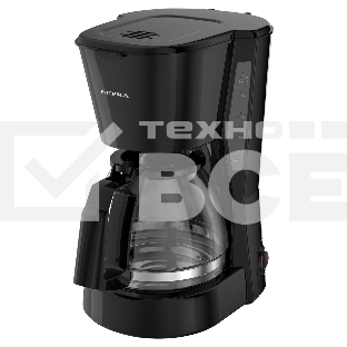 Кофеварка капельная SUPRA CMS-0605 черный, исп. кофе - молотый, 0.75 л, 600 Вт