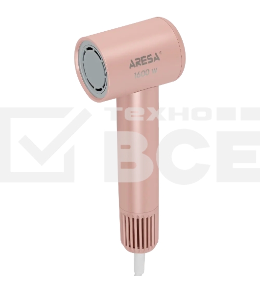 Фен ARESA AR-3234 розовый, 1600 Вт, ионизация