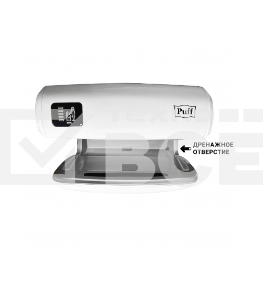 Электросушитель для рук Puff-8850 погружной, белый, 1,2 кВт
