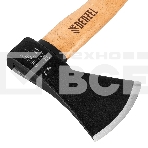 Топор Denzel 800 г, кованый, буковое топорище, фото3