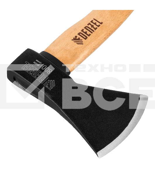 Топор Denzel 800 г, кованый, буковое топорище