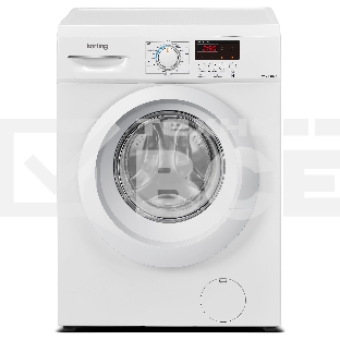 Стиральная машина Korting KWM 40B1270 белый, загрузка фронтальная 7 кг, 1200 об/мин, класс: А+++
