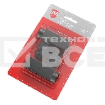 Набор дизайн-вентилей CUBE, угловой черный 1/2