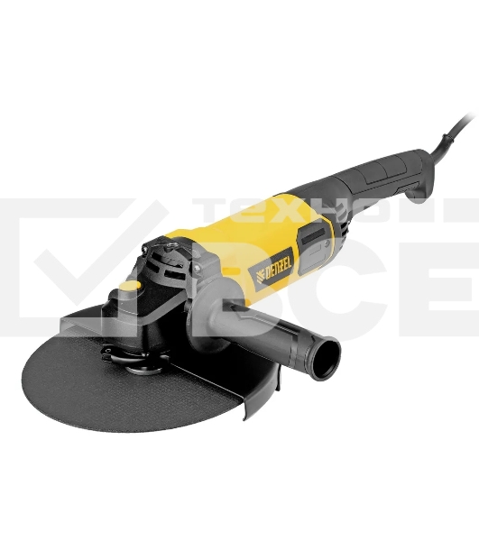 Машина шлифовальная угловая Denzel AGL230-2400, 2400 Вт, 230 мм, 6600 об/мин