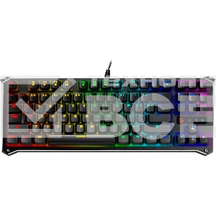 Клавиатура A4 B930 механическая черный USB Gamer LED