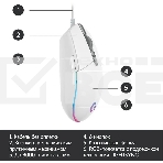 Мышь проводная Logitech G102 LIGHTSYNC белый, 8000 dpi, USB, кнопки - 6, фото22