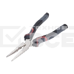 Плоскогубцы удлиненные Deli DL0104 200 мм, Cr-V, эксцентриковый шарнир, антикоррозийное покрытие, трехкомпонентная прорезиненная рукоять, фото4