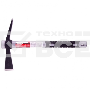 Кирка Matrix 21826 mini двухплоскостная 500 г, фибергласовая обрезиненная рукоятка, 385 мм