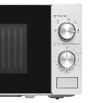 Микроволновая печь BBK 20MWS-764M/S серебристый, 20 л, 700 Вт, переключатели - поворотный механизм, фото5