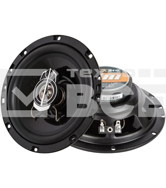 Колонки автомобильные Kicx JM-165 130Вт 89дБ 4Ом 16.5 см (6 1/2 дюйм) (ком.: 2 кол.) коаксиальные трехполосные