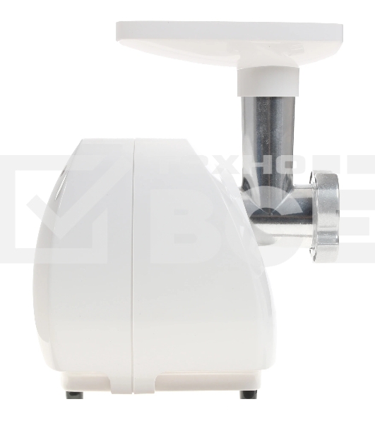 Мясорубка электрическая Аксион М25.02 белый, 1500 Вт, 1.7 кг/мин, защита от перегрузки, насадки - 7