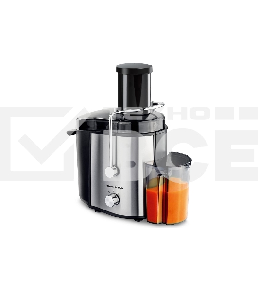 Соковыжималка Zigmund & Shtain EJ-751 стальной/чёрный, центробежная, 1000 Вт, 900 мл, механическое