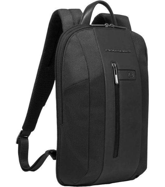 Рюкзак Piquadro Brief2 CA6384BR2/N черный нейлон/натур.кожа