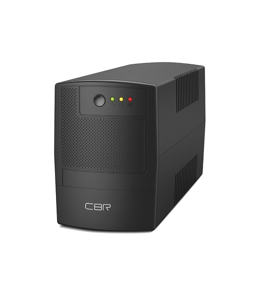 Источник бесперебойного питания CBR UPS-TWP-101EJ-650 / 650ВА / 390Вт, Schuko CEE 7 x2 outlets, USB Type-B, RJ11/45