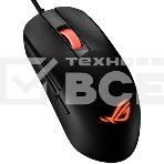 Мышь проводная ASUS P518 ROG STRIX IMPACT III черный, 12000 dpi, USB, кнопки - 5, фото 1