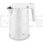 Чайник BQ KT1716P белый. Мощность:1800 Вт, Объем 1л, фото 1