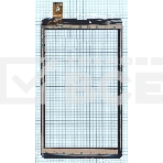Сенсорное стекло (тачскрин) HSCTP-852B-8-V0. черное, фото2