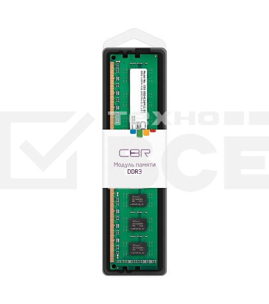 Оперативная память CBR, DDR3, 4GB (1x4 GB), 1600 MHz, CL11