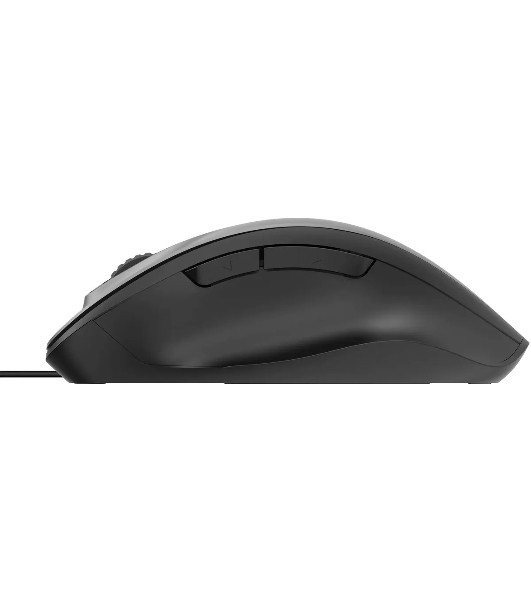 Мышь проводная Oklick 504M черный/серый, 3600 dpi, USB, кнопки - 6