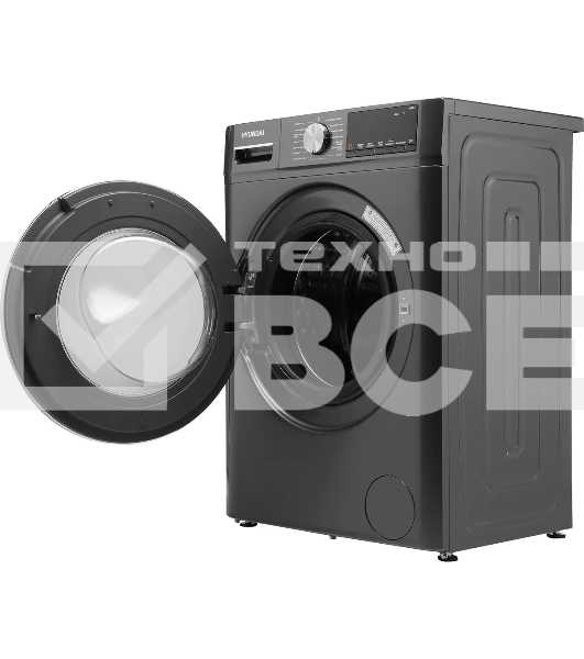 Стиральная машина Hyundai WMA8407 класс: A+++ загр.фронтальная макс.:8кг темно-серый