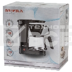 Кофеварка капельная SUPRA CMS-1240 черный, исп. кофе - молотый, 1.25 л, 750 Вт., фото9