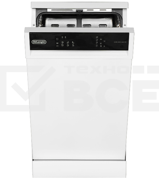 Посудомоечная машина DeLonghi DDWS 465 B CALLISTO белый, 45 см
