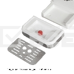 Кофеварка рожковая JVC JK-CF33 white, молотый, 1.5 л, 1050 Вт, 20 Бар, фото5
