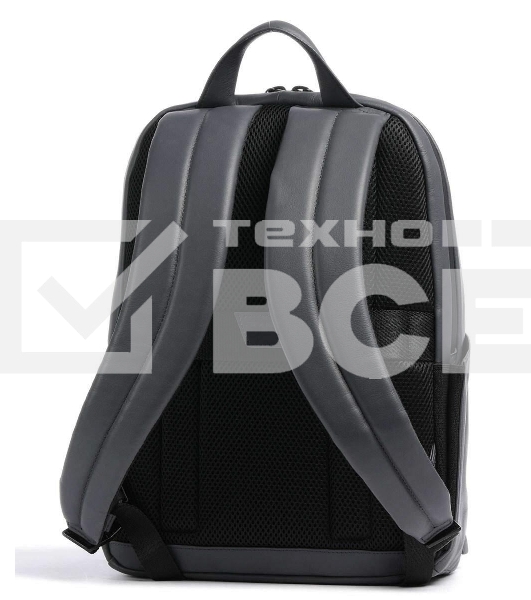 Рюкзак слинг мужской Piquadro Urban CA6540UB00/NGR, кожа, черный/серый