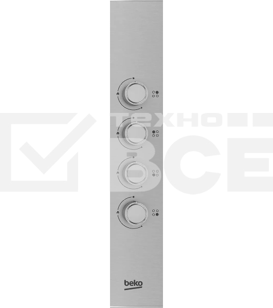 Встраиваемая газовая варочная поверхность Beko HIGG 641C3 SX, Нержавеющая сталь