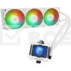 Система водяного охлаждения Thermalright Frozen Warframe 360 ARGB Soc-AM5/AM4/1200/1700/1851 белый 4-pin 29.8dB Al LCD Ret (F-WFRAME-360-WH-ARGB), фото8