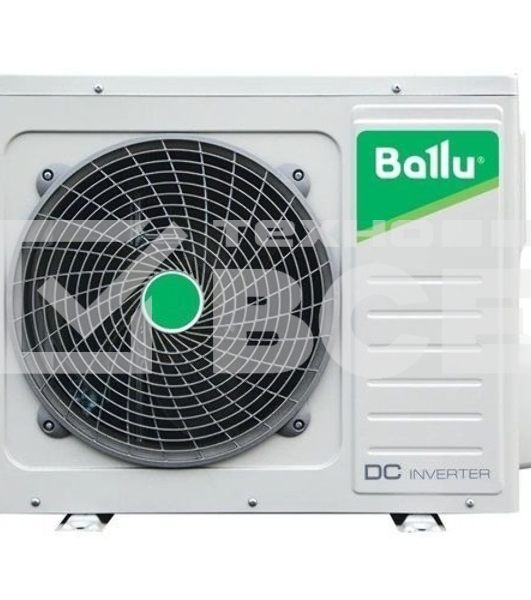 Блок наружный сплит-системы Ballu Defender BSHI/out-24HN8 инвертор, 24000 BTU, 73 м², охлаждение, обогрев, осушение