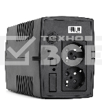 Источник бесперебойного питания Crown CMU-650X (600ВА/360 Вт; 2хEURO резервным питанием и фильтрацией; 12V/7AH х 1; пластик), фото4
