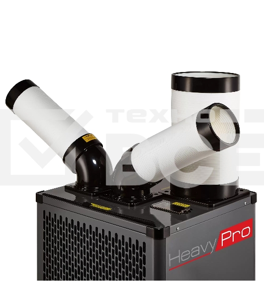 Кондиционер мобильный промышленный Ballu BGK5 15000 BTU, 50 м², 50 дБ, охлаждение, черный