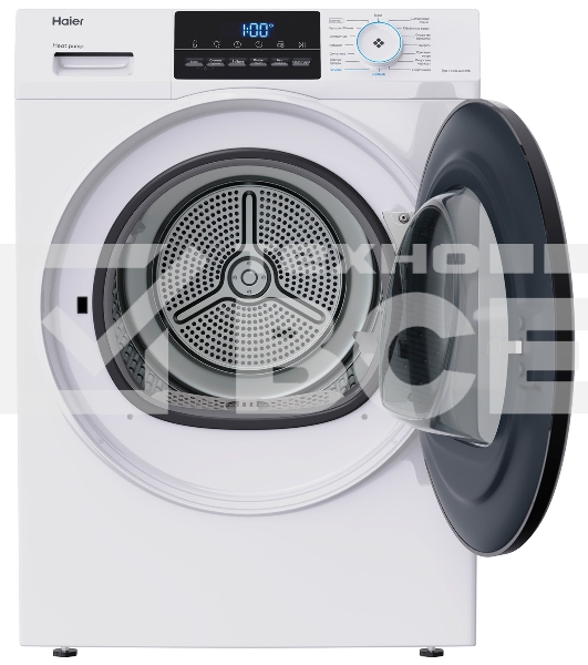 Сушильная машина Haier HD90-A2929B белый, 9 кг, сушка - конденсационная, программ - 15, 59.5 x 84.5 x 60 см