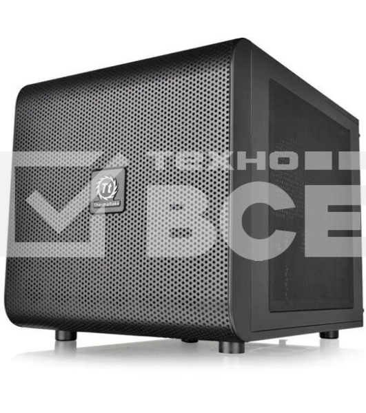 Компьютерный корпус Thermaltake Case Tt Core V21 CA-1D5-00S1WN-00 mATX/win/черный/USB 3.0/no PSU