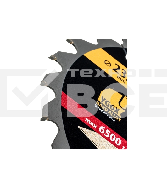 Пильный диск по дереву Denzel ф235 х 30 мм, 24 зубьев 733537