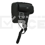 Фен для волос настенный Puff 1201ВlB, черный, с доп розеткой, фото 1