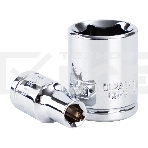 Набор торцевых ключей 12 шт Deli DL0012T 1/4 Материал: 50BV30. В набор инструментов входят:10 шт. гнездо серии 6,3 мм (5 6 7 8 9 10 11 12 13 14 мм)1x 4 удлинитель1x 45T трещотка., фото2