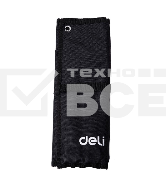 Набор комбинированных гаечных ключей 14 шт Deli DL130014A Спецификация: 6,7,8,9,10,11,12,13,14,15,17,19,22,24 мм. Матовая хромированная поверхность. Тканевая упаковка.