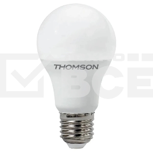 Лампа cветодиодная LED Thomson TH-B2098 E27, груша, 5Вт, 4000К, белый нейтральный, 1 шт.
