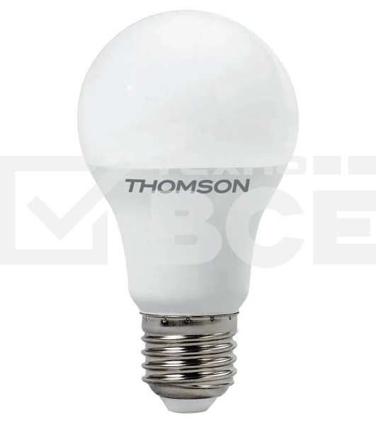 Лампа cветодиодная LED Thomson TH-B2098 E27, груша, 5Вт, 4000К, белый нейтральный, 1 шт.
